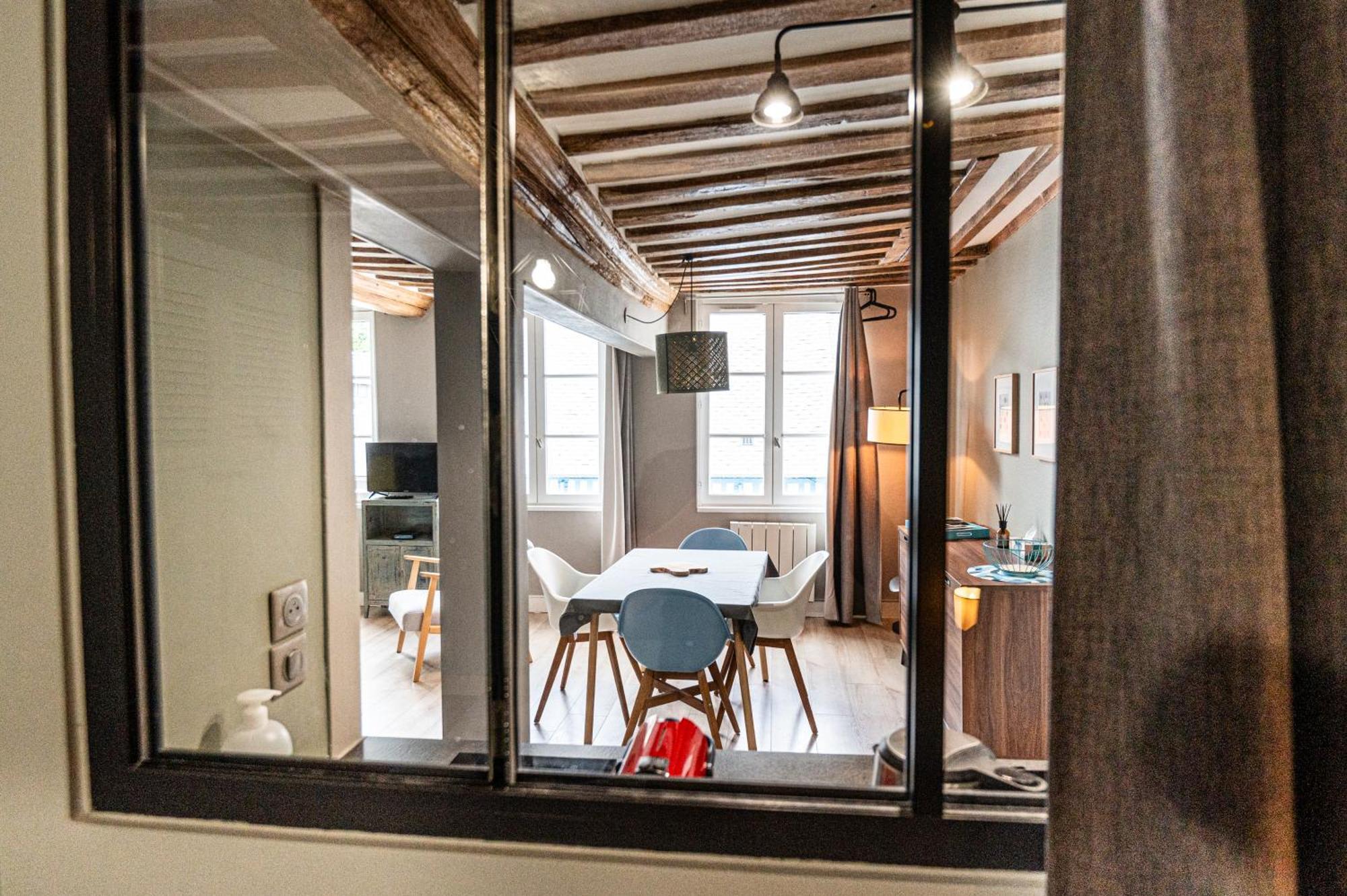 Cosy Loft - Plein Centre D'Honfleur Apartment Exterior photo